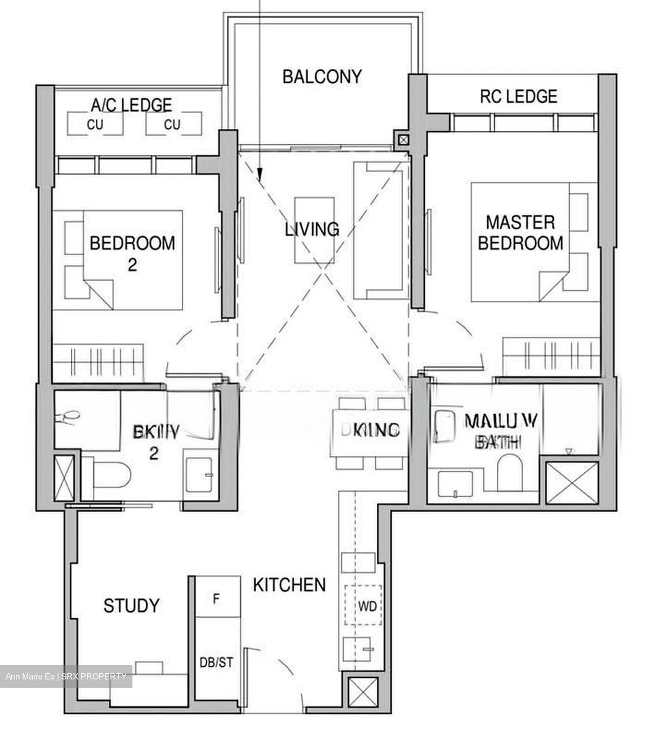 Sceneca Residence (D16), Apartment #568857841